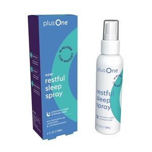 plusOne Restful Sleep Spray with Magnesium, Ashwagandha & Lavender NWT